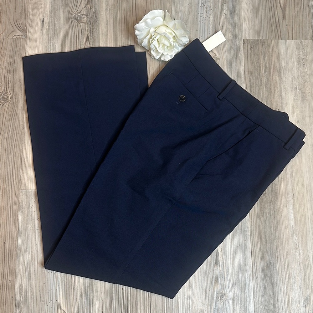 🆕NWT Talbots Windsor Navy Blue Dress Pants, 10
